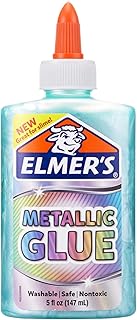Elmer's Metallic School Glue, 5 Ounces, Teal