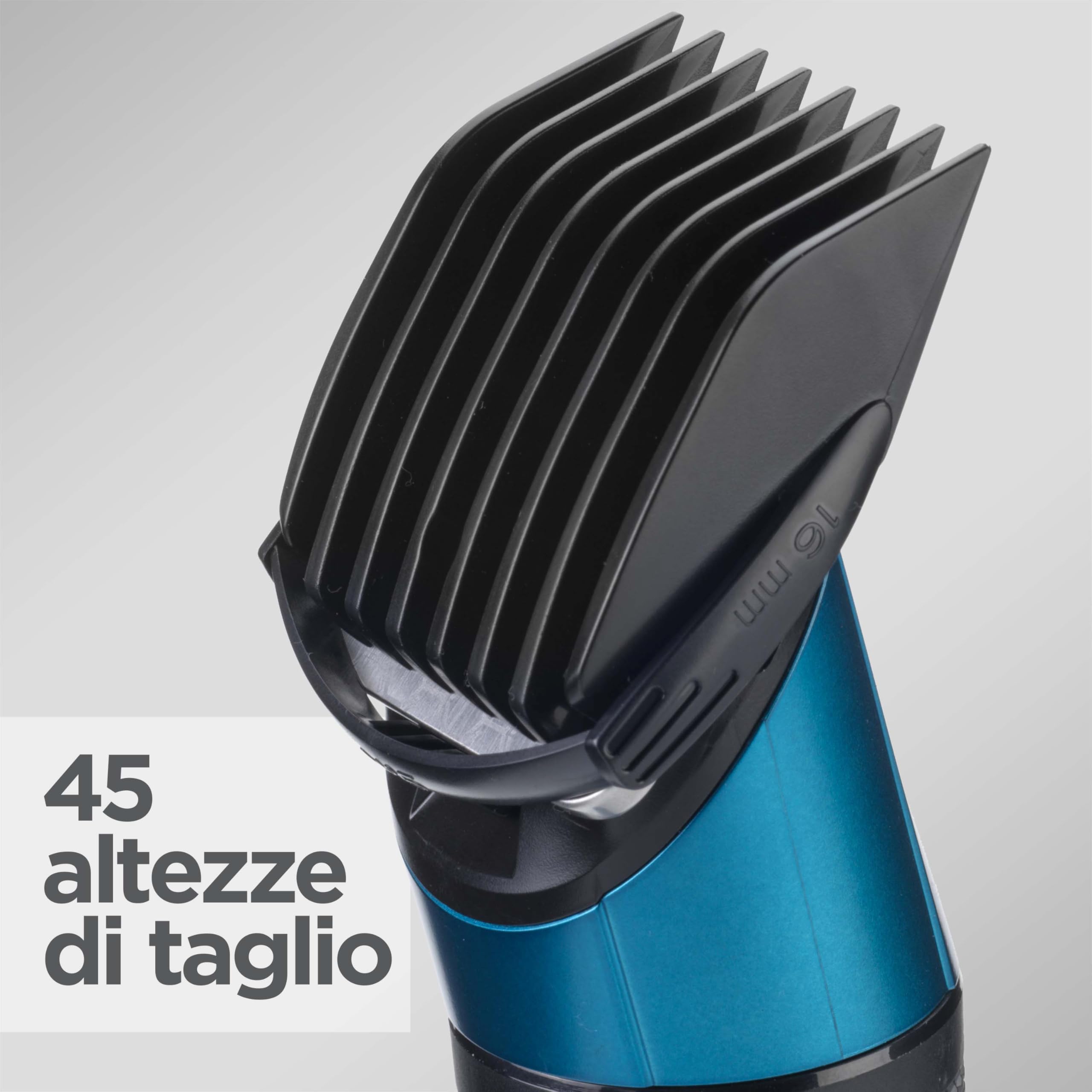 BaByliss Tagliacapelli Japanese Steel, batteria agli ioni di litio, autonomia 160min, Ricarica in 3h, Custodia inclusa, E990E
