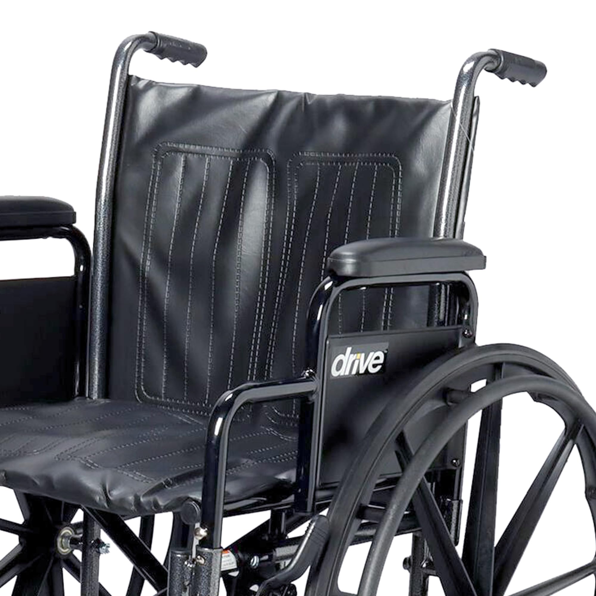 Drive Medical Silver Sport 2 Folding Wheelchair -6 Drive Medical Silver Sport 2 Folding Wheelchair -6