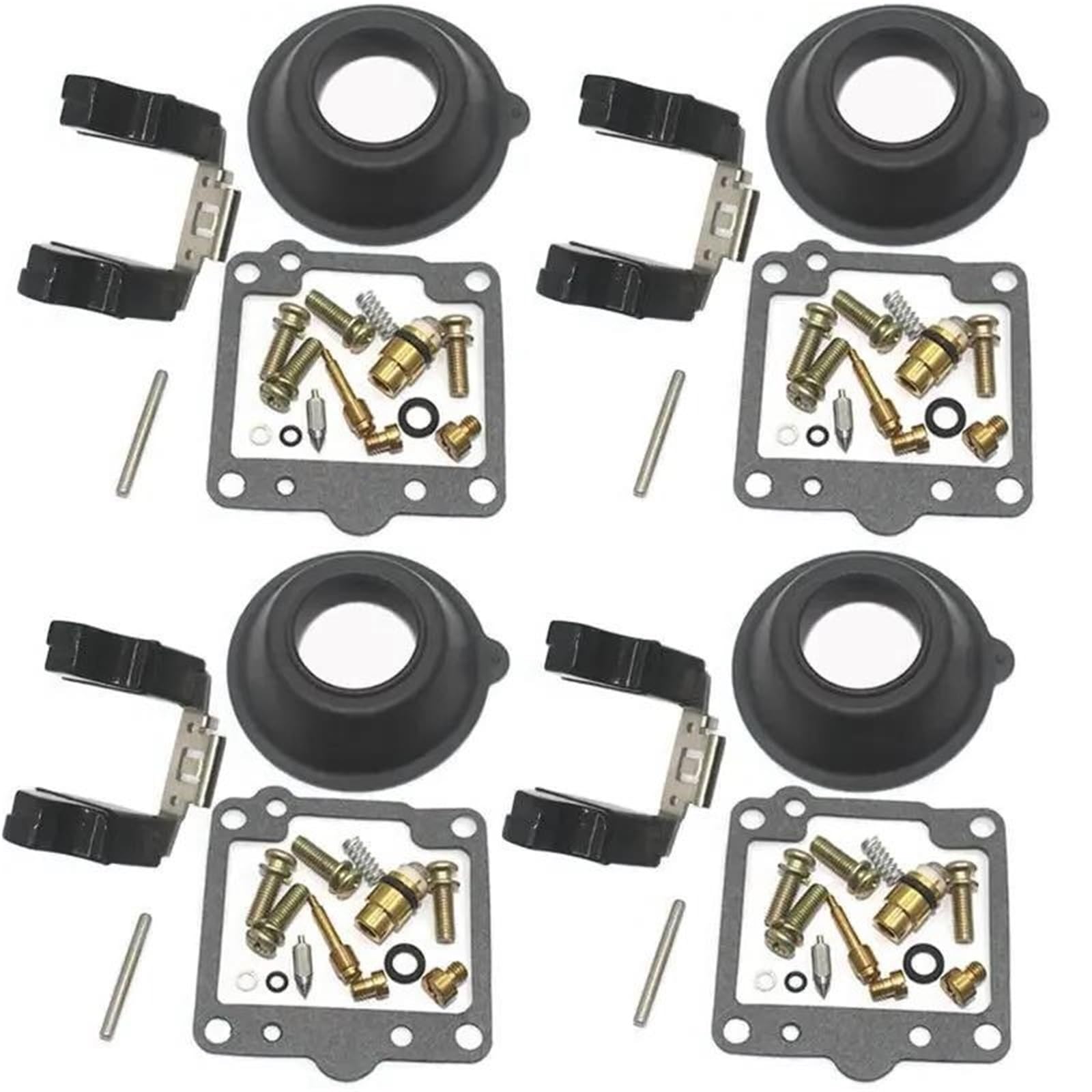 Kit guarnizioni Membrana Kit di Riparazione del Carburatore per Motocicletta Membrana Galleggiante per S&uzuki GS550 1980 1981 1982 GS550M GS550T GS550E/L GS 550