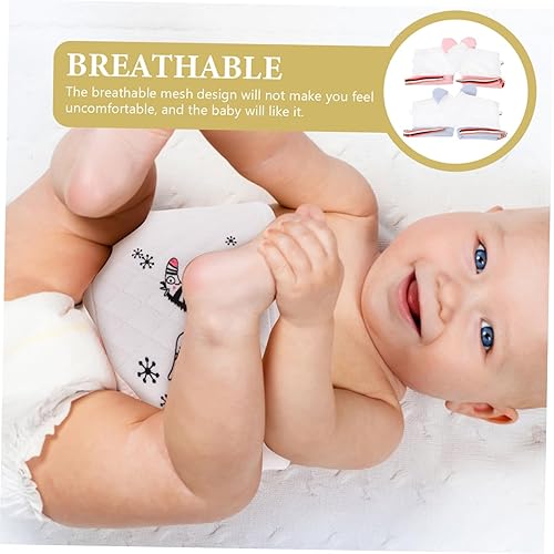 Miniatura 5 de 2 pares de guantes anti-comer masticar juguete guantes bebé recién nacido prueba kit pulgar protector dedo dedo dejar de chupar protector de dedo