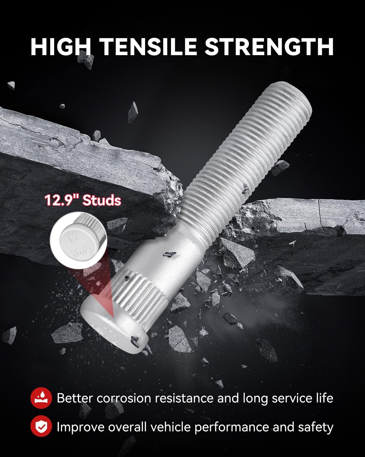 YIZBAP 5x5 Wheel spacers for Wrangler JL Grand Cherokee WK2 Gladiator JT Durango, 2 inch 5x127 Wheel spacers 87.1mm Hub bore with 14x1.5 Thread Pitch