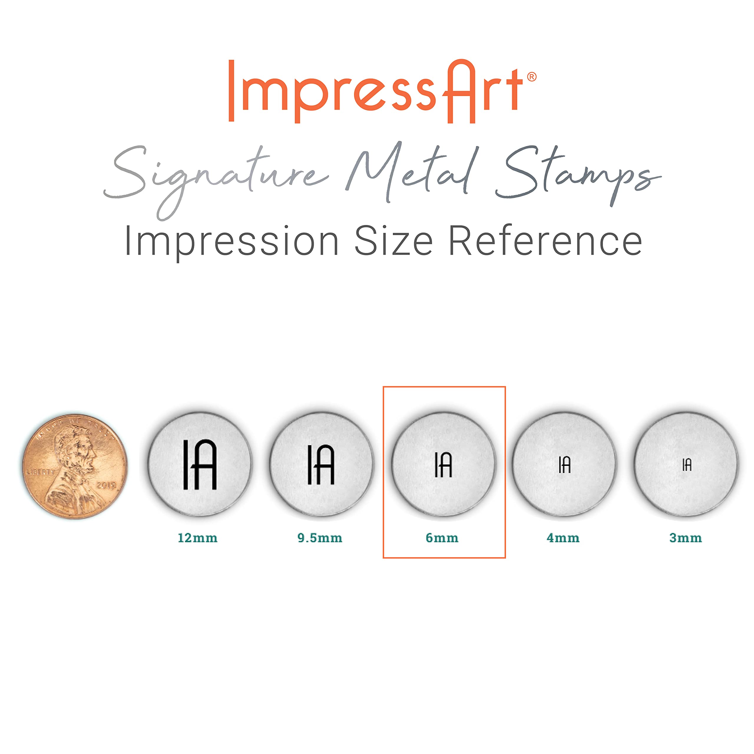 ImpressArt - Hootie Metal Stamp Owl Design Steel Punch for Creative Jewelry Making & DIY Projects, 6mm - Image 3