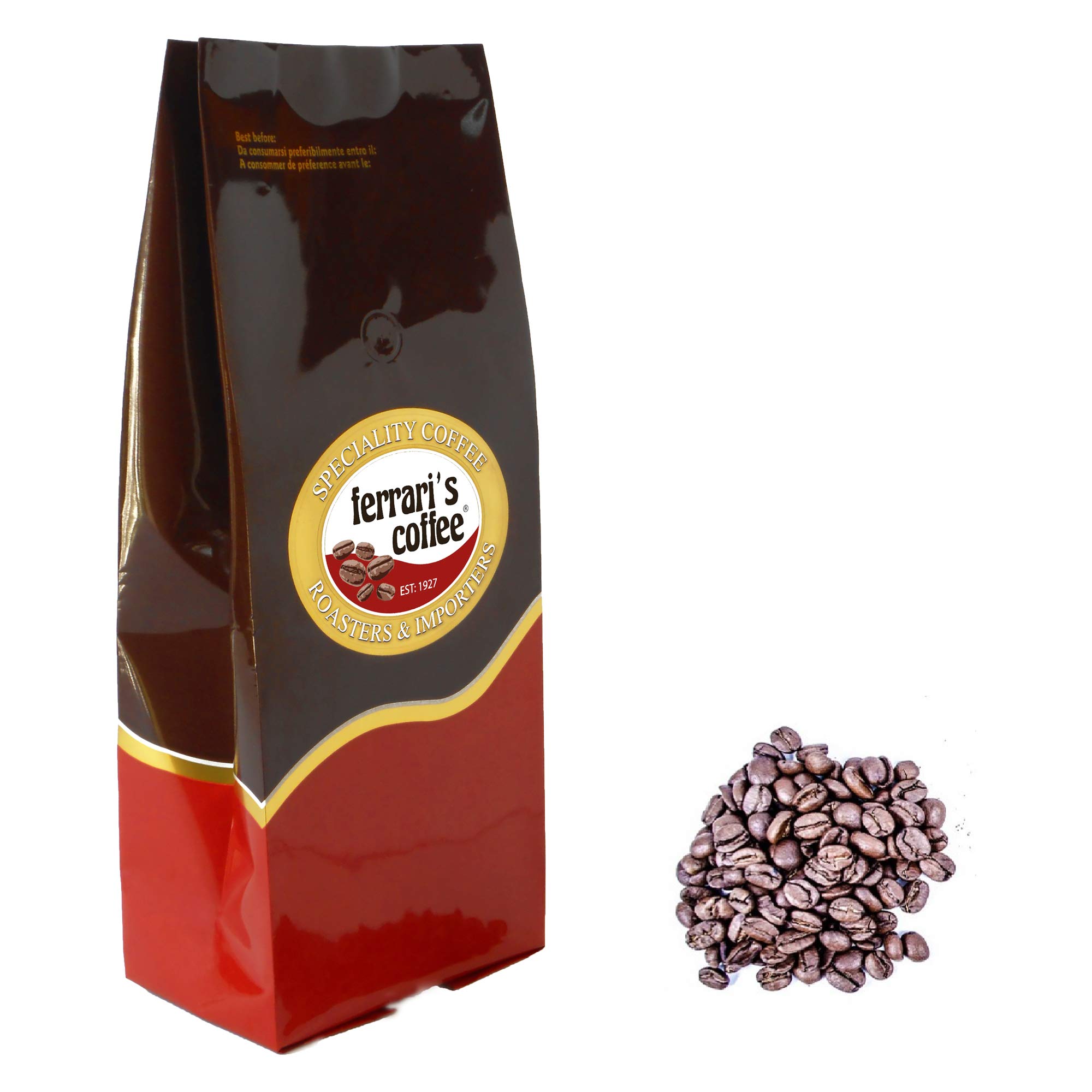 Ferraris Coffee | Bold Flavour | Dark Italian Roast | Strength 5/5 | Café Classico | Coffee Beans | 1kg