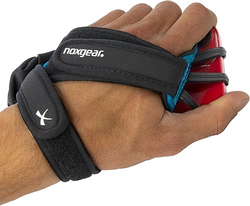 Miniatura 4 de Noxgear Soporte de mano para teléfono  Soporte de mano para teléfono con llavero y ranura para tarjetas para correr, trotar y entrenar  Compatible