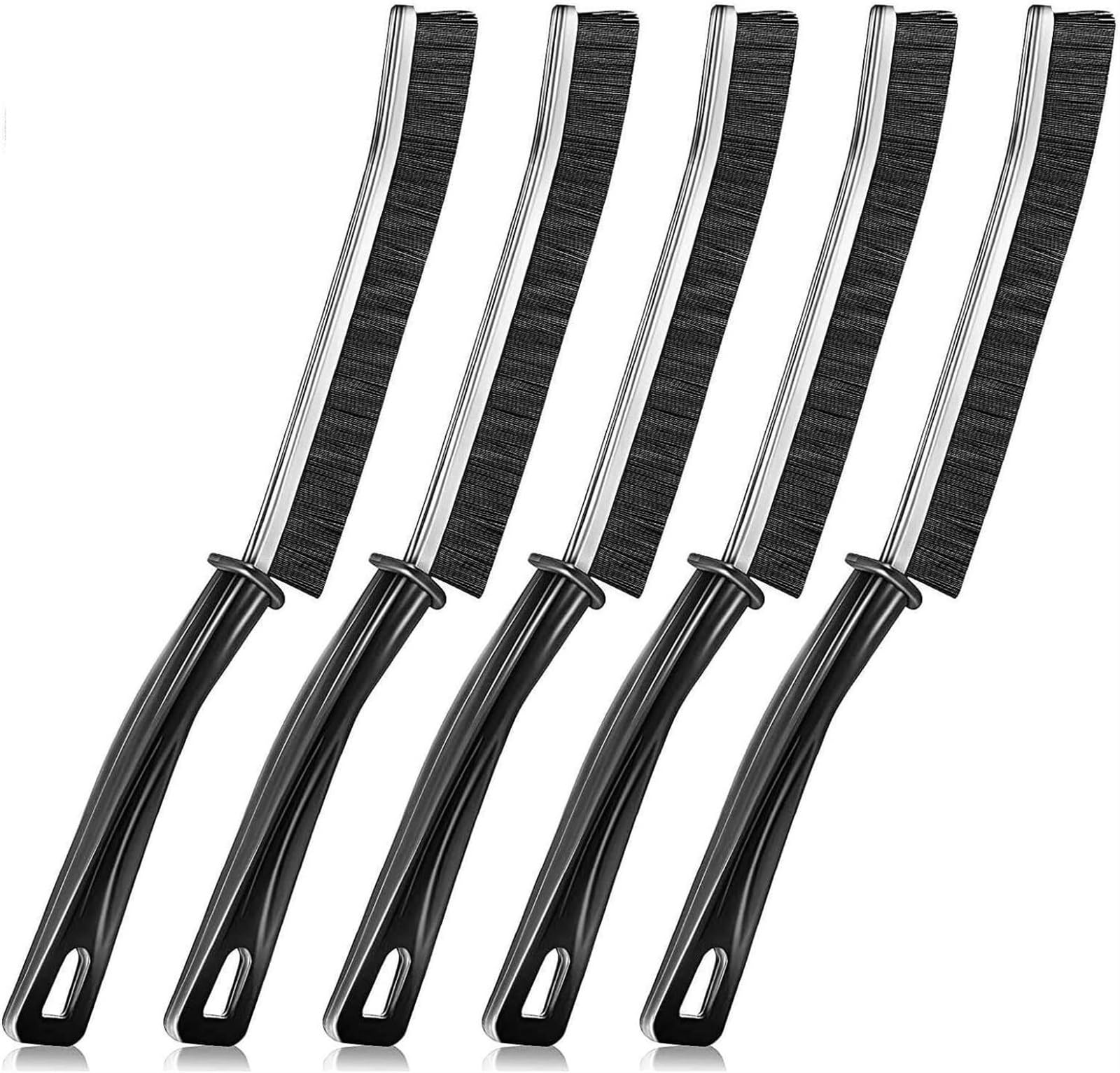XUCHIL 5Pcs Durable Gap Cleaning Brush Multifunctional Gap Brush Cleaning Tool Bathroom Gap Brush Grout Cleaning Brush Hard Bristle Gap Cleaning Brush For Shower Floor Line