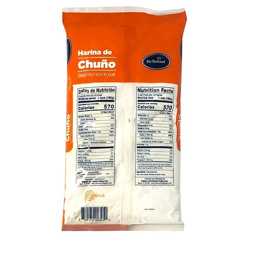 Miniatura 2 de Belmont Harina De Chuño (Harina De Patata Seca) Bolsa Individual 15oz - Producto de Perú