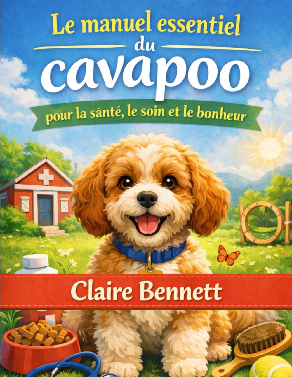 Le manuel essentiel du cavapoo pour la santé, le soin et le bonheur