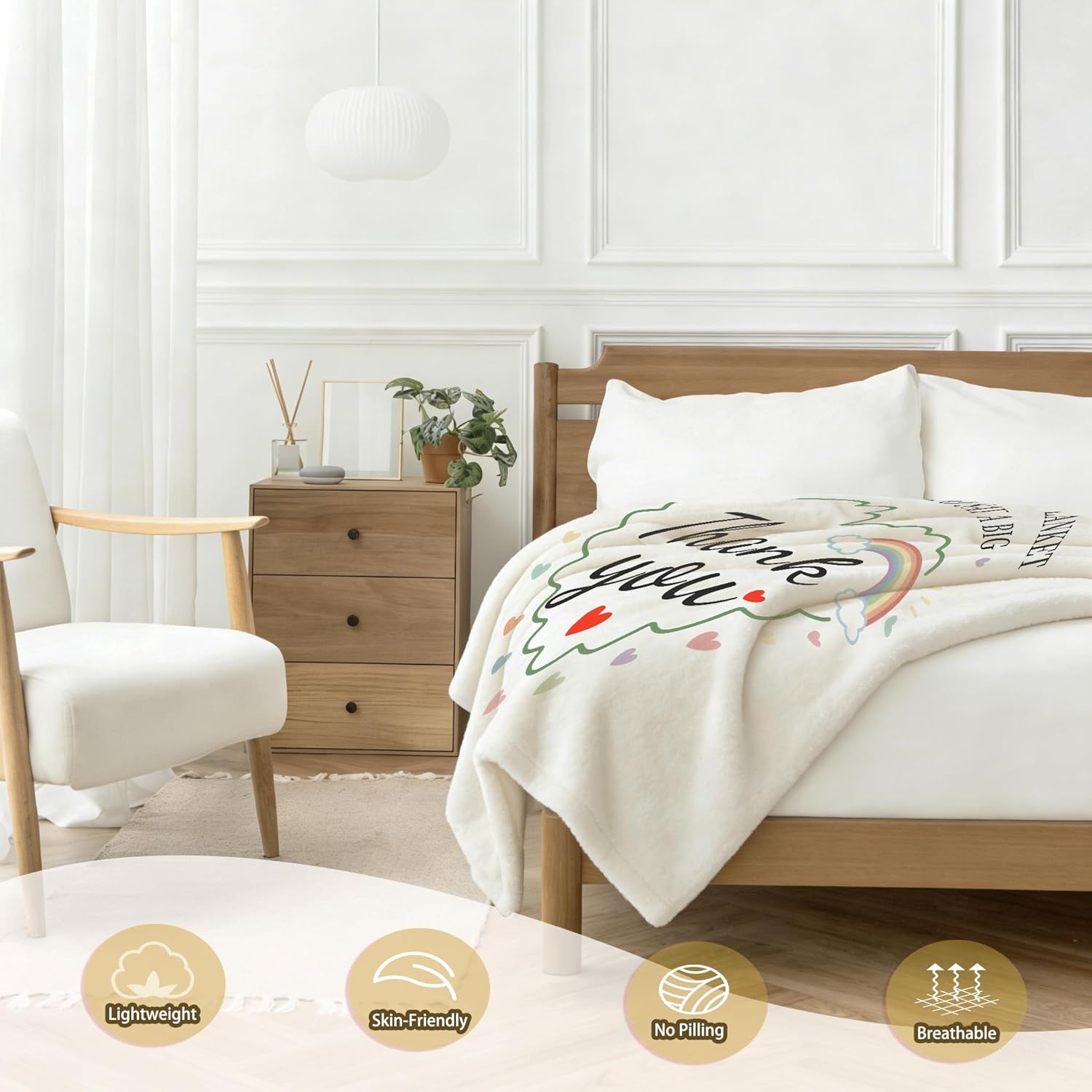 Elephants Throw Blanket for Adult Kids, Elephants Lovers Gifts Blanket Cute Animal Home Room Decor, Flannel Soft Blanket for Bed Couch 60"x80"