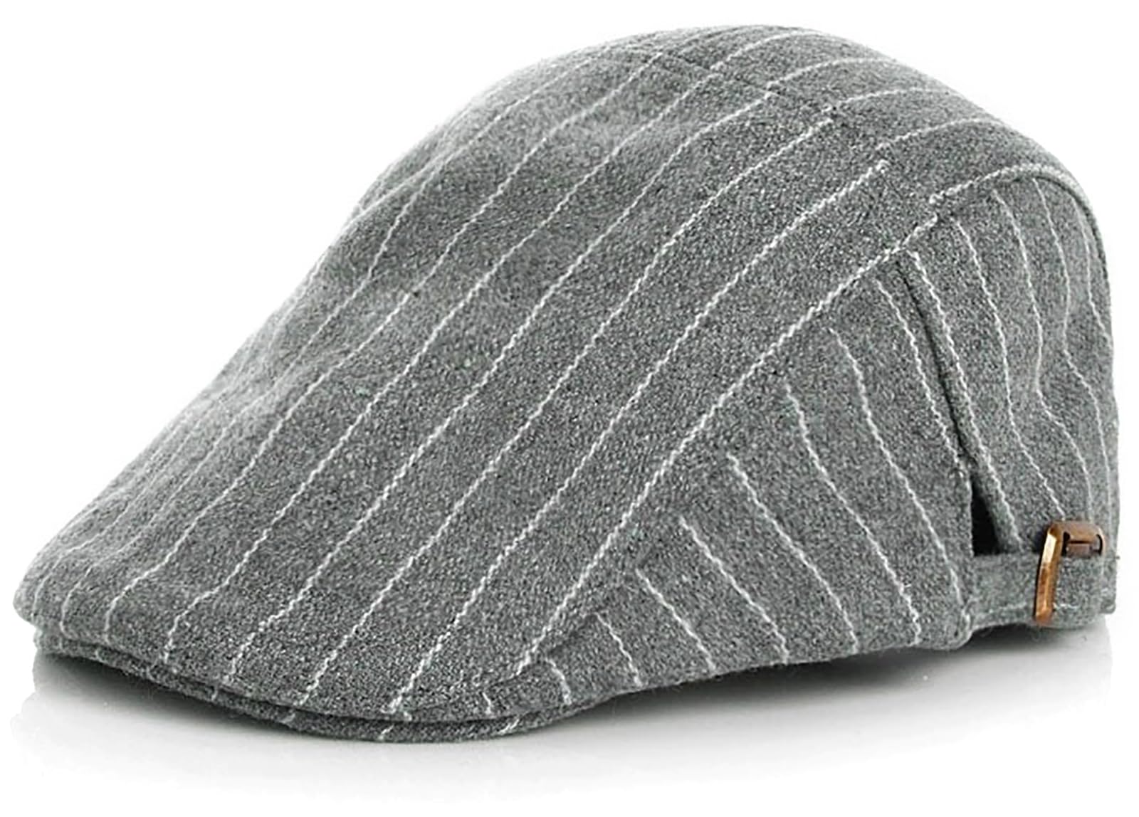 MCWTH Vintage Casquette Gavroche Plate pour Garçons Filles 1-9 Ans, Enfants Béret Rayé Chapeau