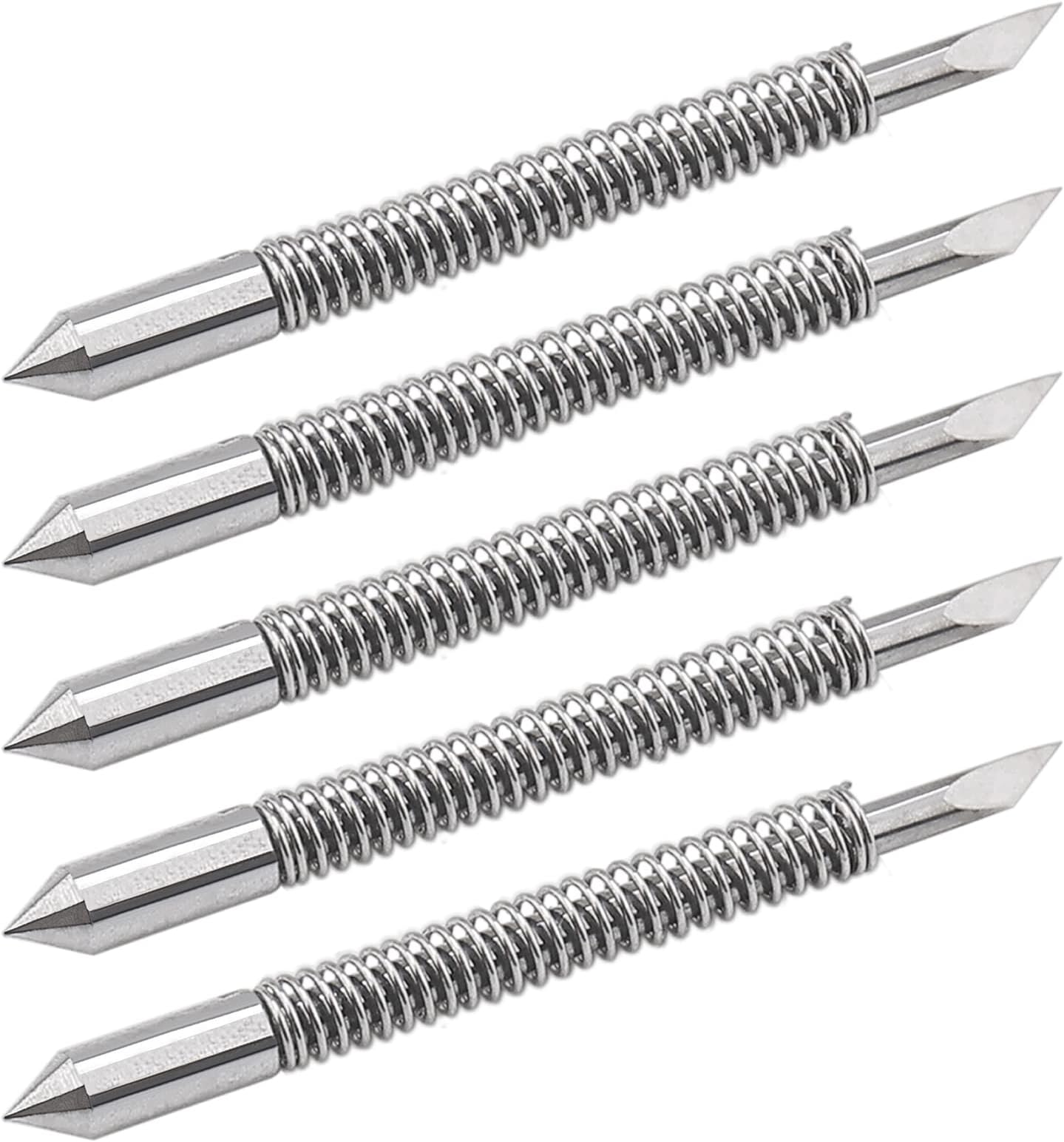 60 Degrees Graphtec CB09 Blades for Graphtec Vinyl Cutter Plotter Blade Needle Pack of 5