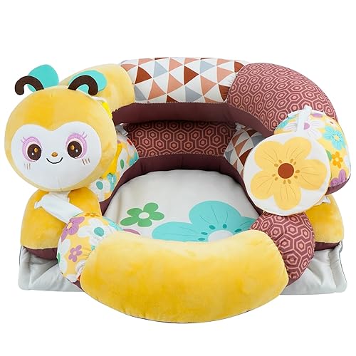 Miniatura 7 de Lovvie & Joy Alfombrilla 2 en 1 para el tiempo boca abajo y almohada de apoyo sentado, almohada de apoyo boca abajo para recién nacidos y bebés