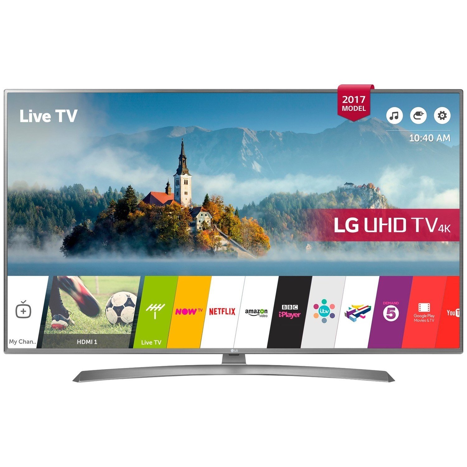 LG 65UJ670V 65 inch 4K Ultra HD HDR Smart LED TV (2017 Model) [Energy Class A+]