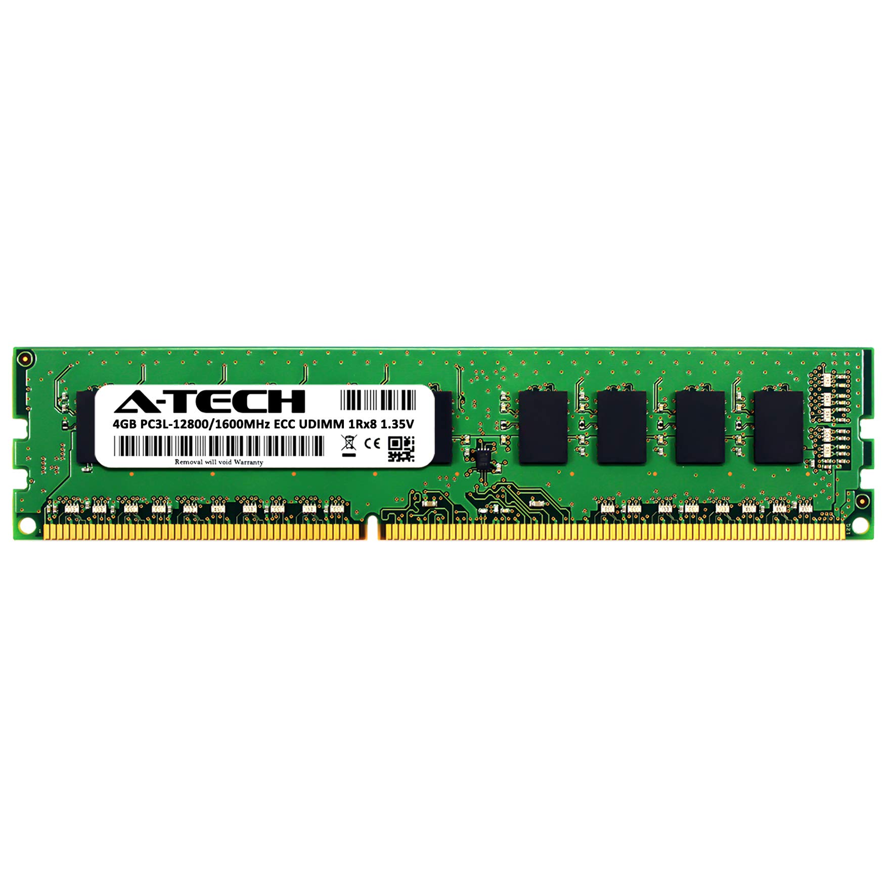 Dell Memory SNPYWJTRC/4G 4GB DDR3 ECC 1600MHz RAM, lot de 4 x Dell Memory SNPYWJTRC/4G 4GB DDR3 ECC 1600MHz RAM, lot de 4 x