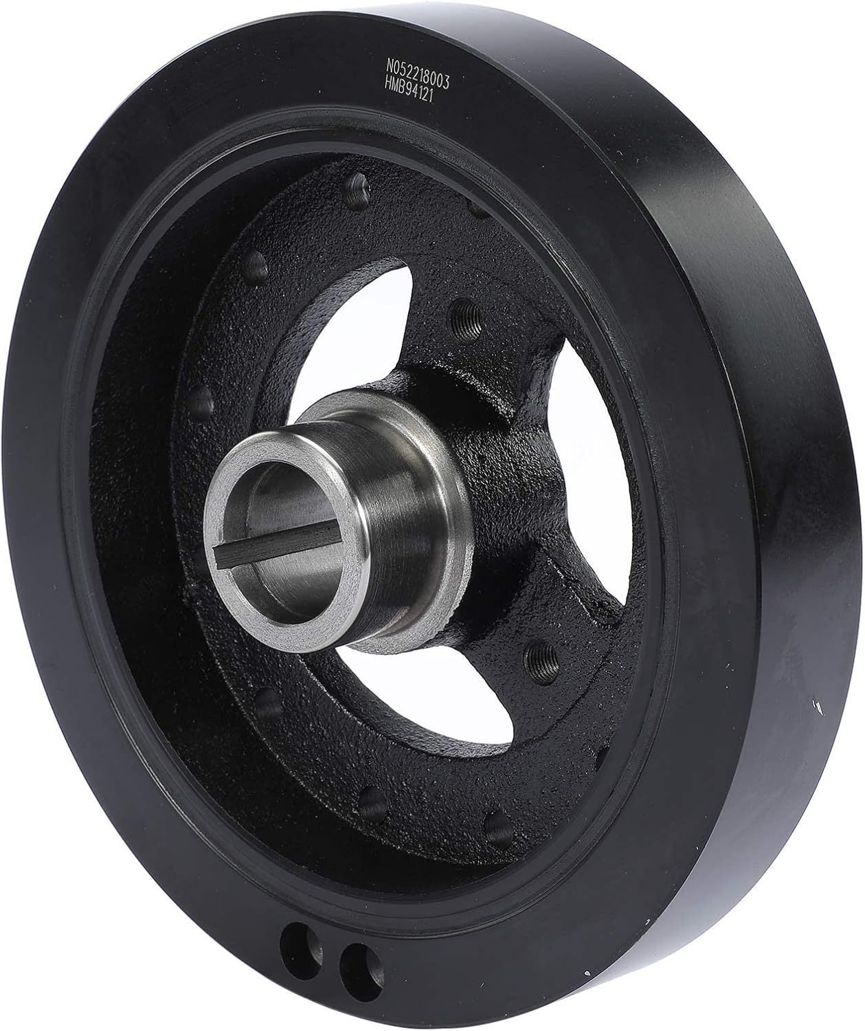 A-Premium Engine Harmonic Balancer Crankshaft Pulley - OHV V8 5.7L - Compatible with Chevy, GMC, Workhorse, Cadillac Vehicles - 1996-2005 - C,K Class, Silverado, Savana 1500, Yukon, P30, NPR & More