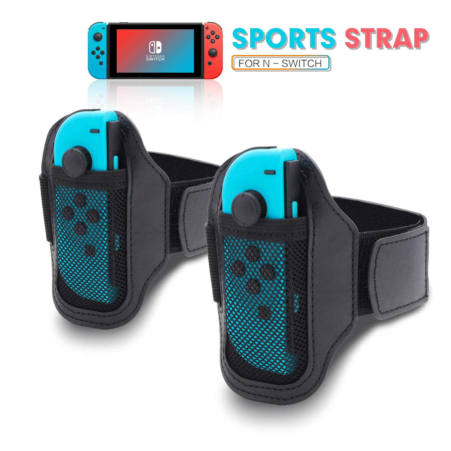 Switch Sports Switch Fit Band HEATFUNJoy-Con Leg Strap For