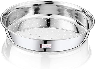 TIARA - LAXMI Hole CHALNI Wheat Strainer Stainless Steel for Kitchen 1Pc