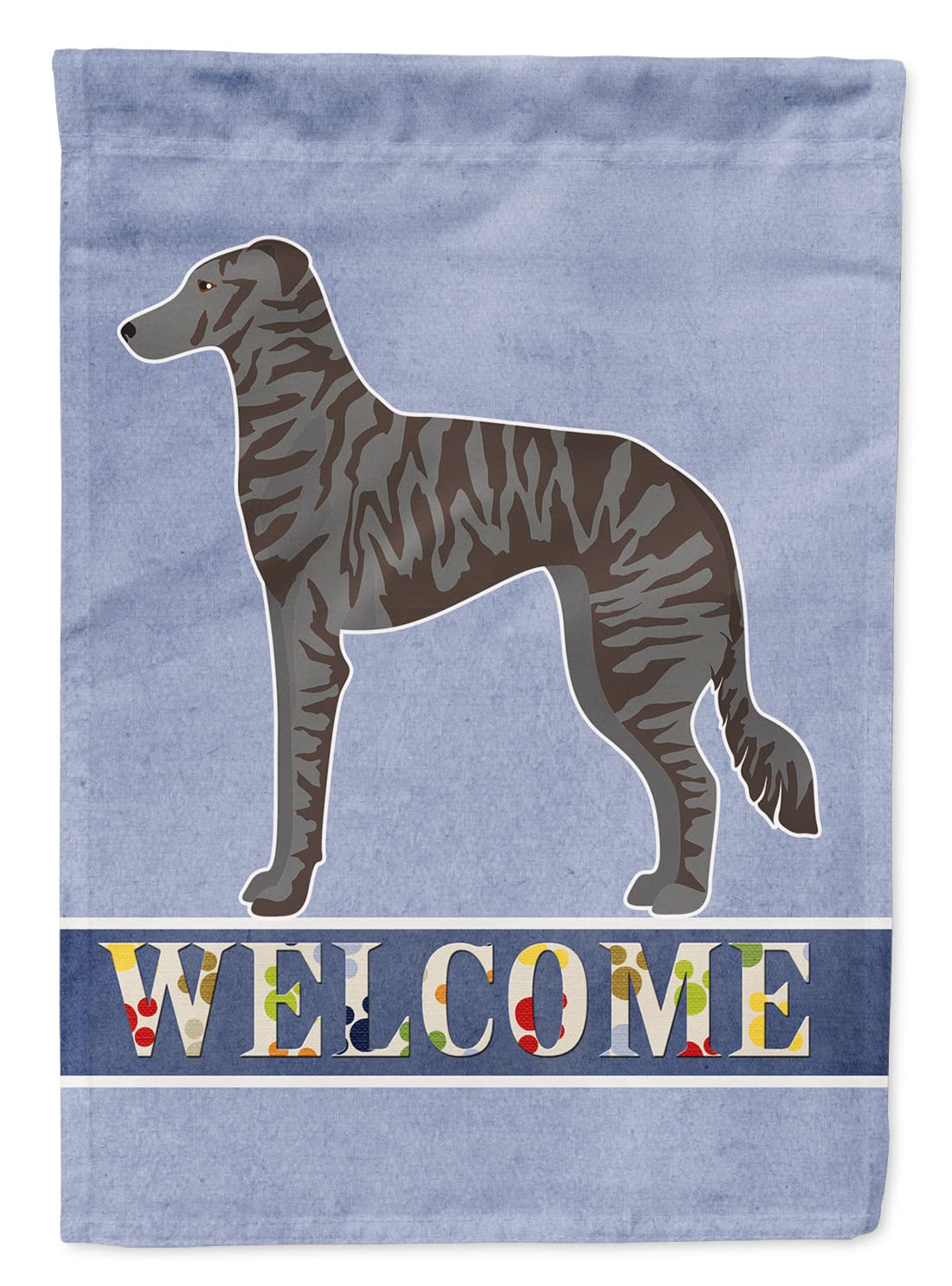 Drapeau de bienvenue Longdog anti-décoloration pour une décoration extérieure impeccable