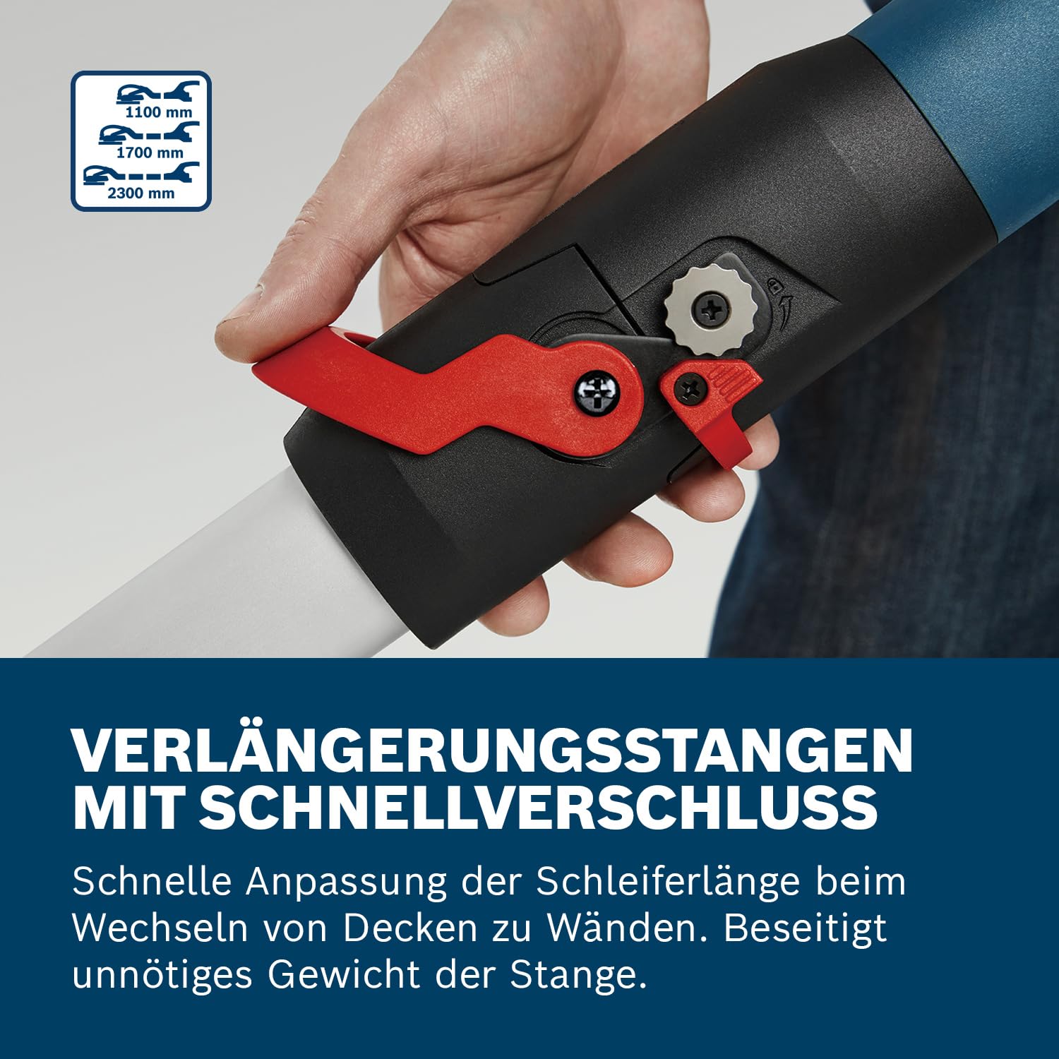 Bosch Professional Trockenbauschleifer GTR 55-225 (550 Watt, inkl. 1x Schleifblatt M480, 1x Schleifteller-Set weich, 3x Kabelclip, Handwerkerkoffer) Battery Powered