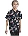 Hurley Kids Printed Button-Down Shirt (Big Kid) - Main View