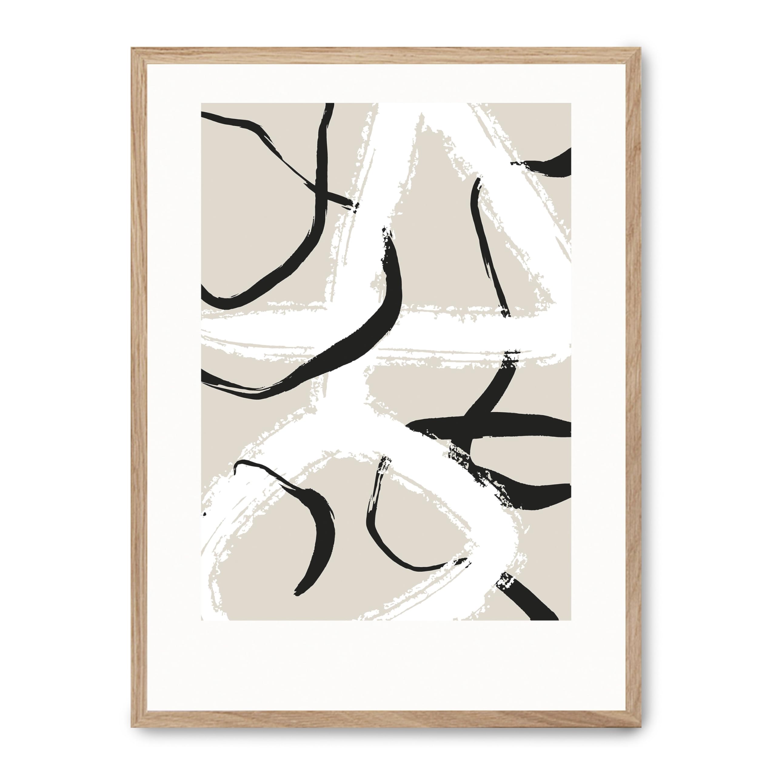 Cuadro abstract puzzle FASE5 pour décorer un bureau contemporain