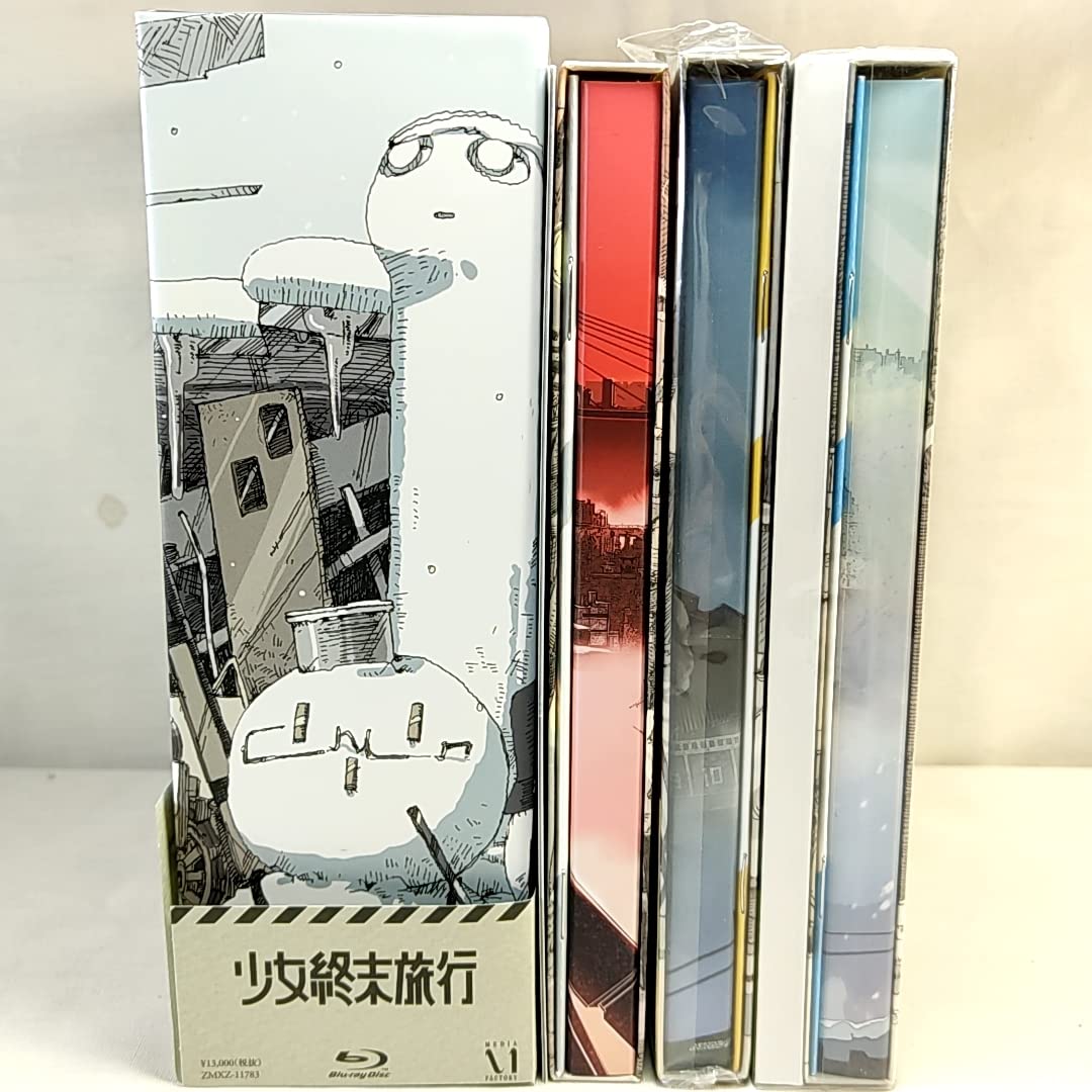 Amazon.co.jp: 特典全付 少女終末旅行 全3巻 Blu-ray セット 全巻収納  