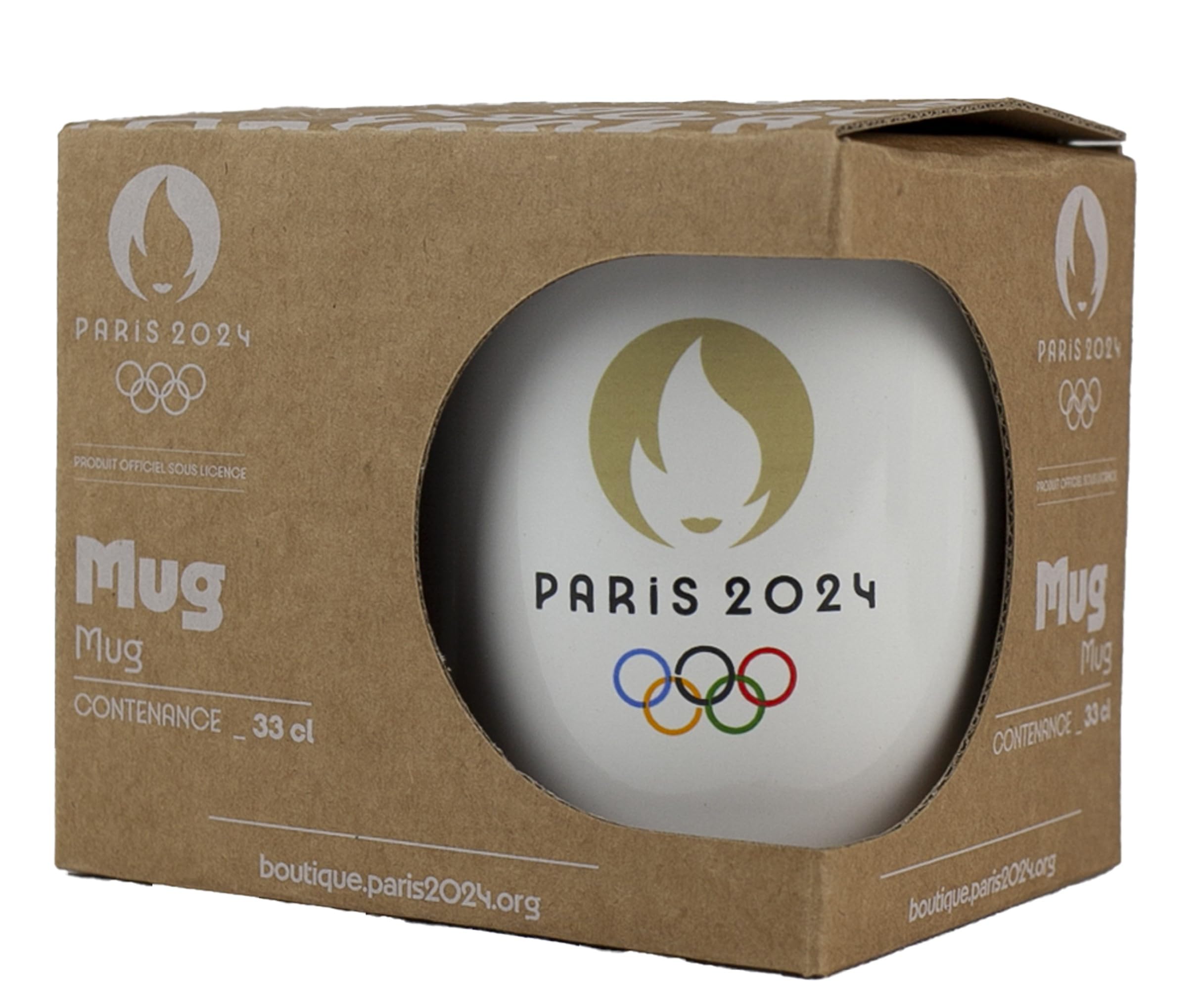Mug 33cl bleu PARIS 2024 : le mug à Prix