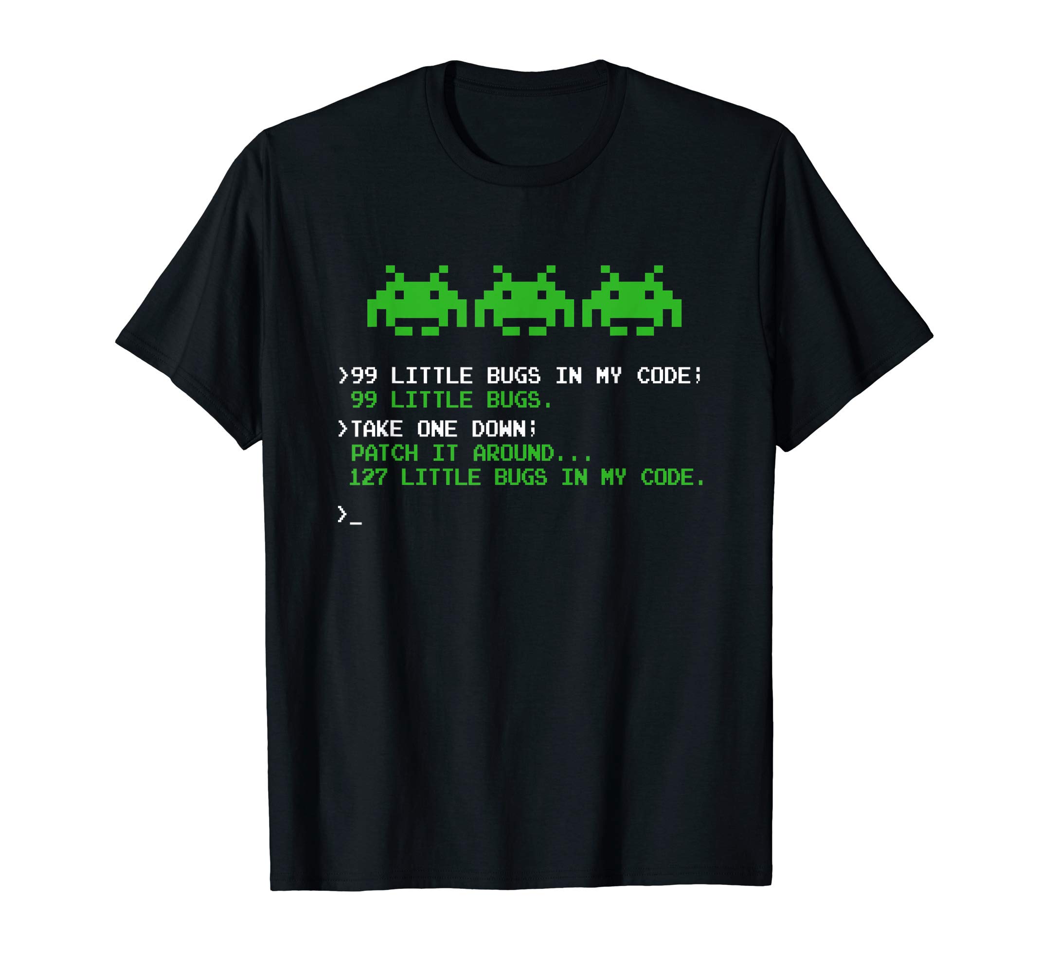 99 Small Bugs in Code Software Engineer Programmer T-ShirtOEKO-TEX STANDARD 100