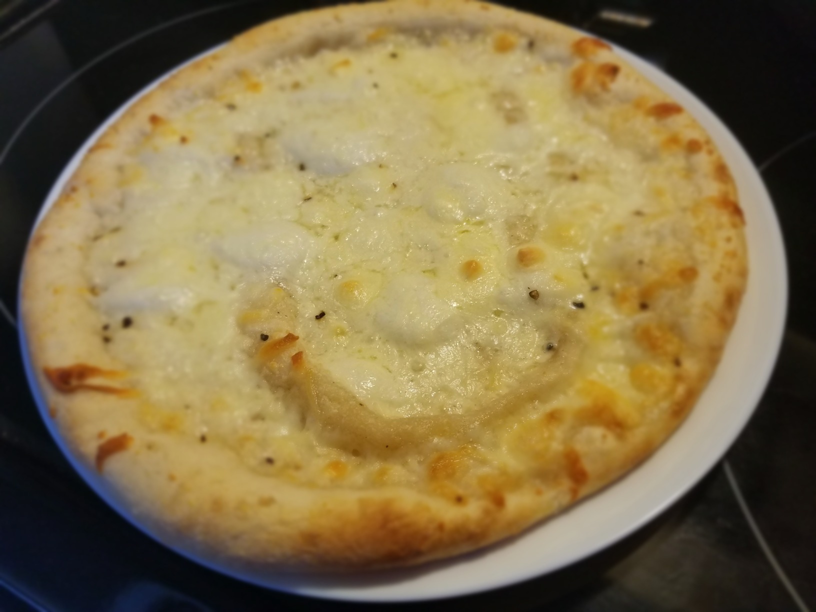 Whole Foods Market, Frozen WoodFired Pizza, Italian Cheeseboard, 13.7 Ounce