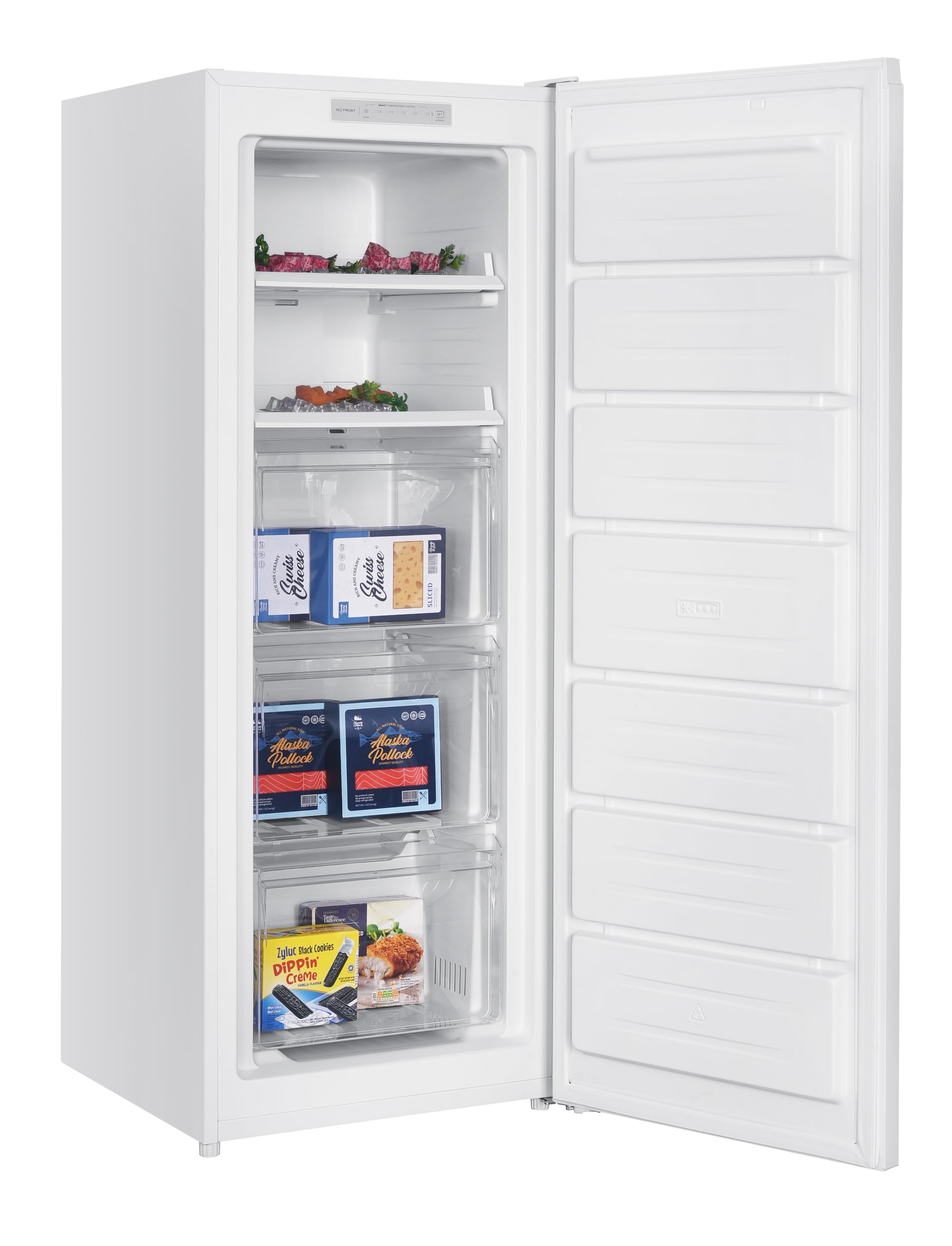 GEDTECH Congélateur armoire 179L GCO179NFWH No Frost Blanc