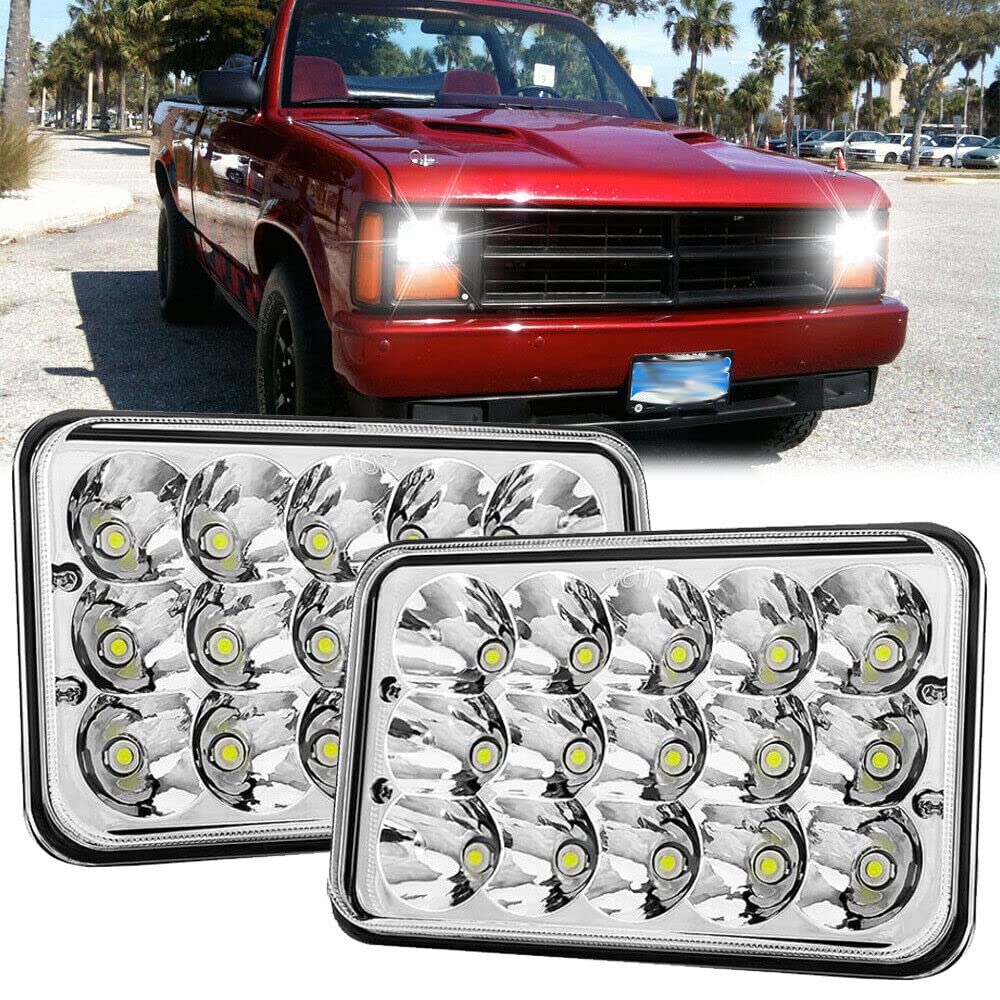Amazon.com: BESTZHEYU 2PCS 4x6 Inch LED Headlight Dot 45W