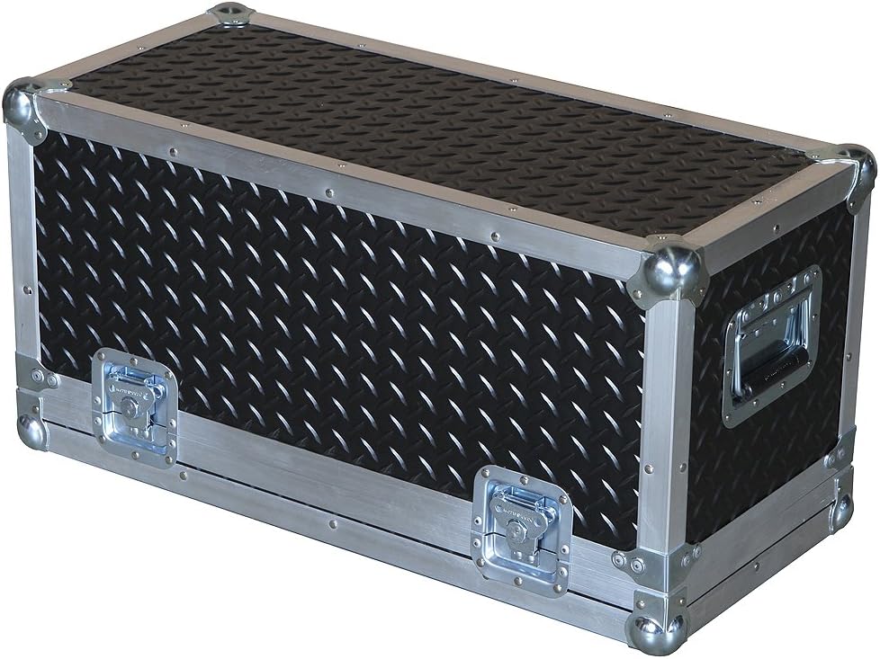 Head Amplifier 3/8 Ply Professional ATA Case with Diamond Plate Laminate Fits Carvin V3 V-3