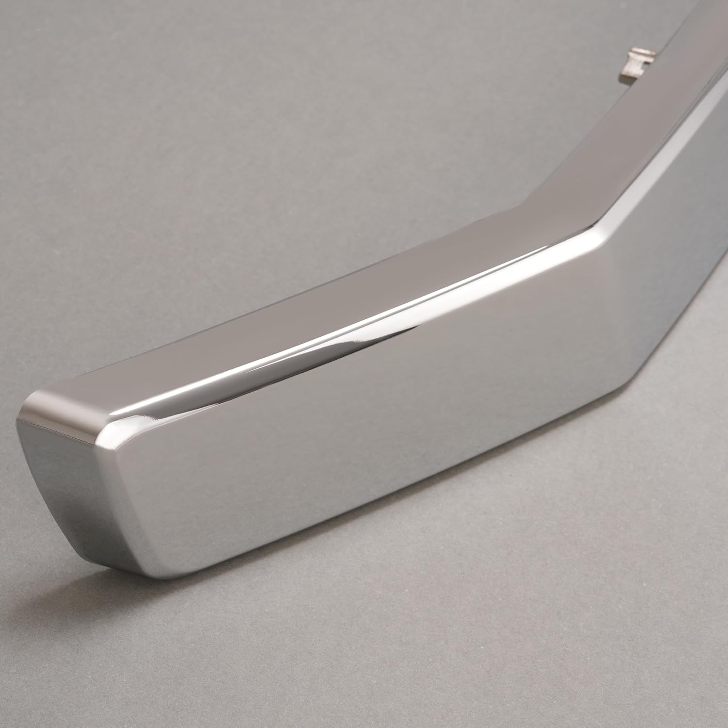 KUAFU Front Grille Molding Center Trim Compatible with 2013-2019 Ford Flex Limited Replacement for FO1210118 DA8Z-8200-FA Bumper Grill Cover Trim Chrome Silvery