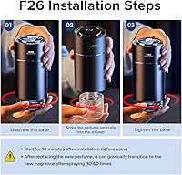 Vista 5 de Ambientadores para coche de Ceeniu - Recarga dedicada de perfume CF12/F26/F39 - 45ml - Puede usarse de 2 a 6 meses - Hecho con extractos naturales