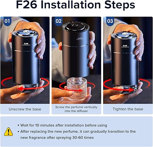 Miniatura 5 de Ceeniu - Ambientadores de auto F26F39, recambio de perfume dedicado, 1.5 onzas líquidas, se puede utilizar durante 2 - 6 meses, con extractos de