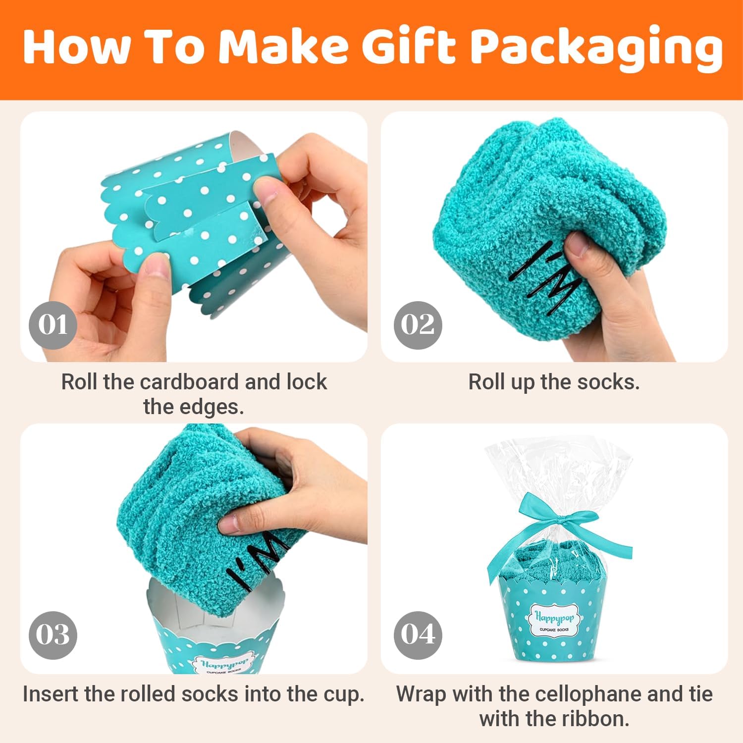 HAPPYPOP Birthday Gift Ideas for Women - 45 50 Year Old Socks, Birthday Gifts for Him in 40s - Image 4