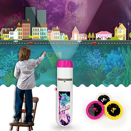 Miniatura 19 de Georgie Porgy Proyector para niños, juego educativo de ciencia para pared, tienda de campaña de techo, linterna para niños, regalos para niños