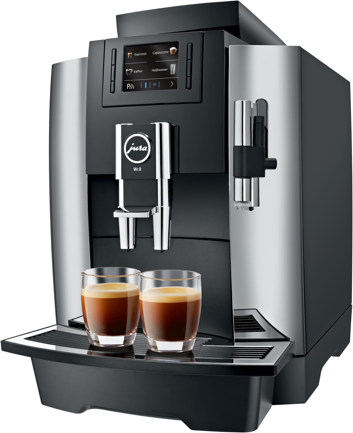 Jura E6 Automatic Coffee Center,1892.71 liters, Platinum
