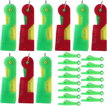 24 Pcs Automatic Needle Threaders for Hand Sewing,Quick Sewing Machine Needle Threaders Tool for Craft Embroidery,Cross Stitch Knitting