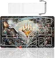 Vista 18 de Juego de mesa MTG Playmat Games Tamaño 60X35 cm CCG Compatible para TCG RPG CCG Play Mats (Nissa, Voz de ZENDIKAR-Zone)