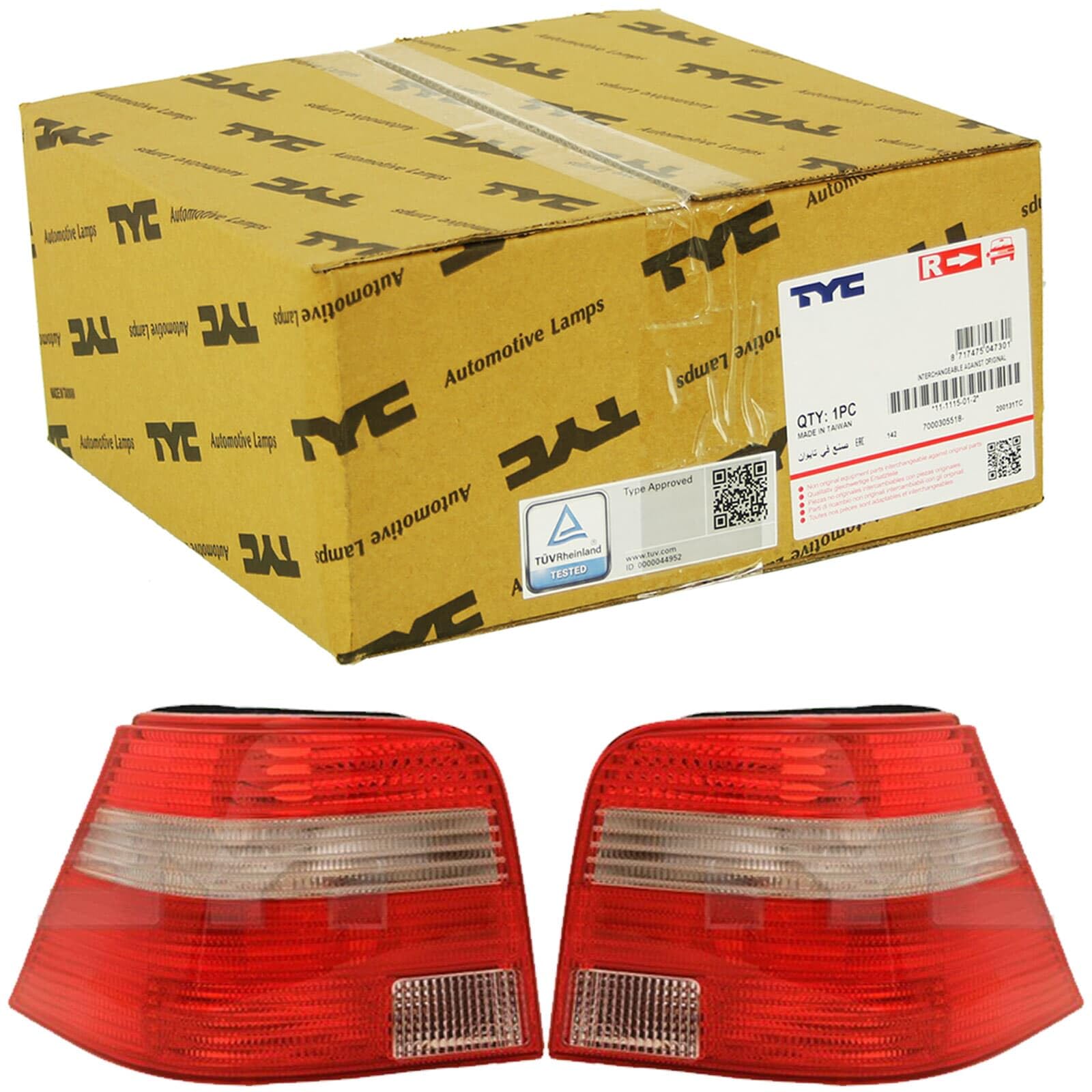 2x TYC Heckleuchte Rückleuchte links + rechts