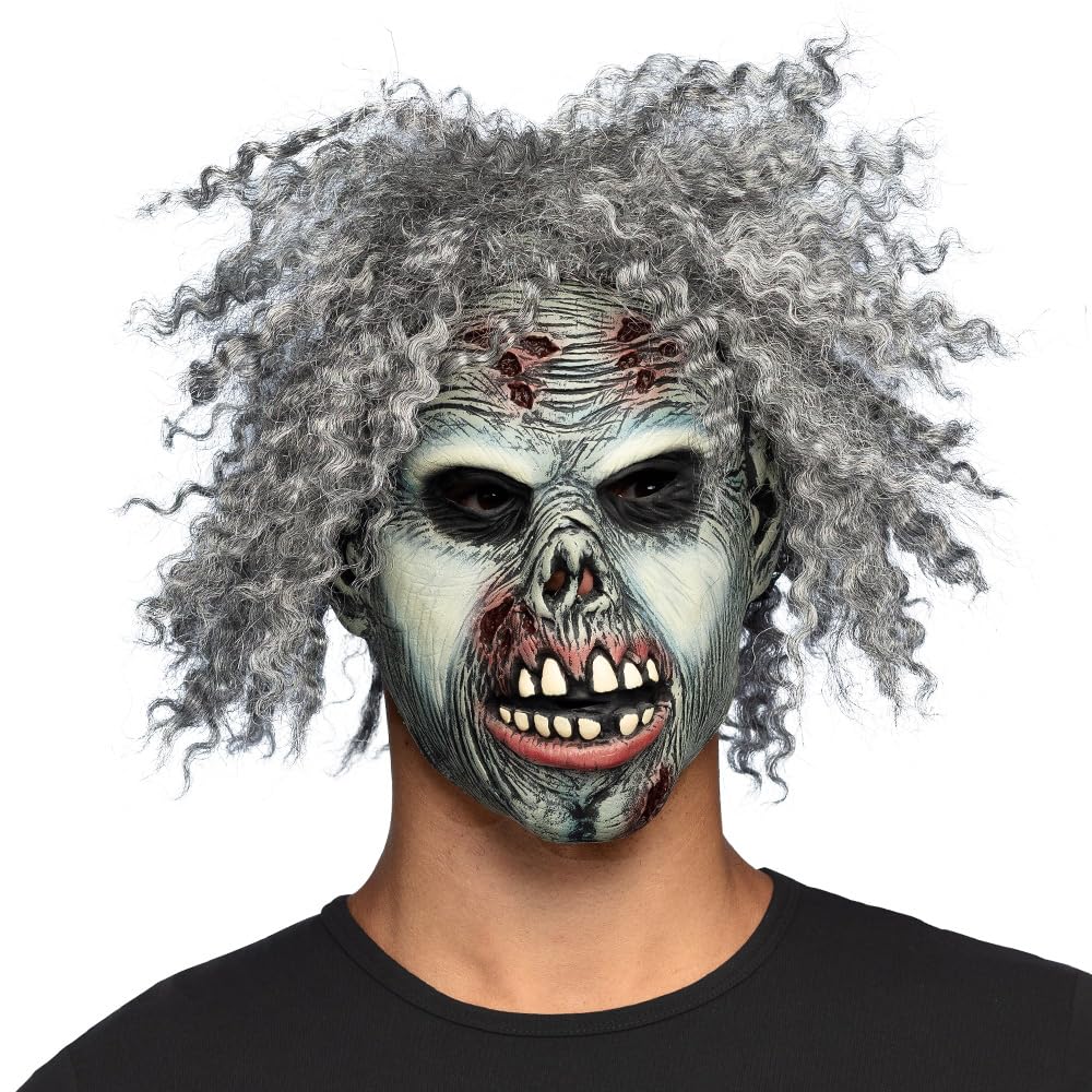Boland - Horror Mask for Adults Made of Latex, Mask for Halloween and Carnival, Accessory for Costumes for Theme Party