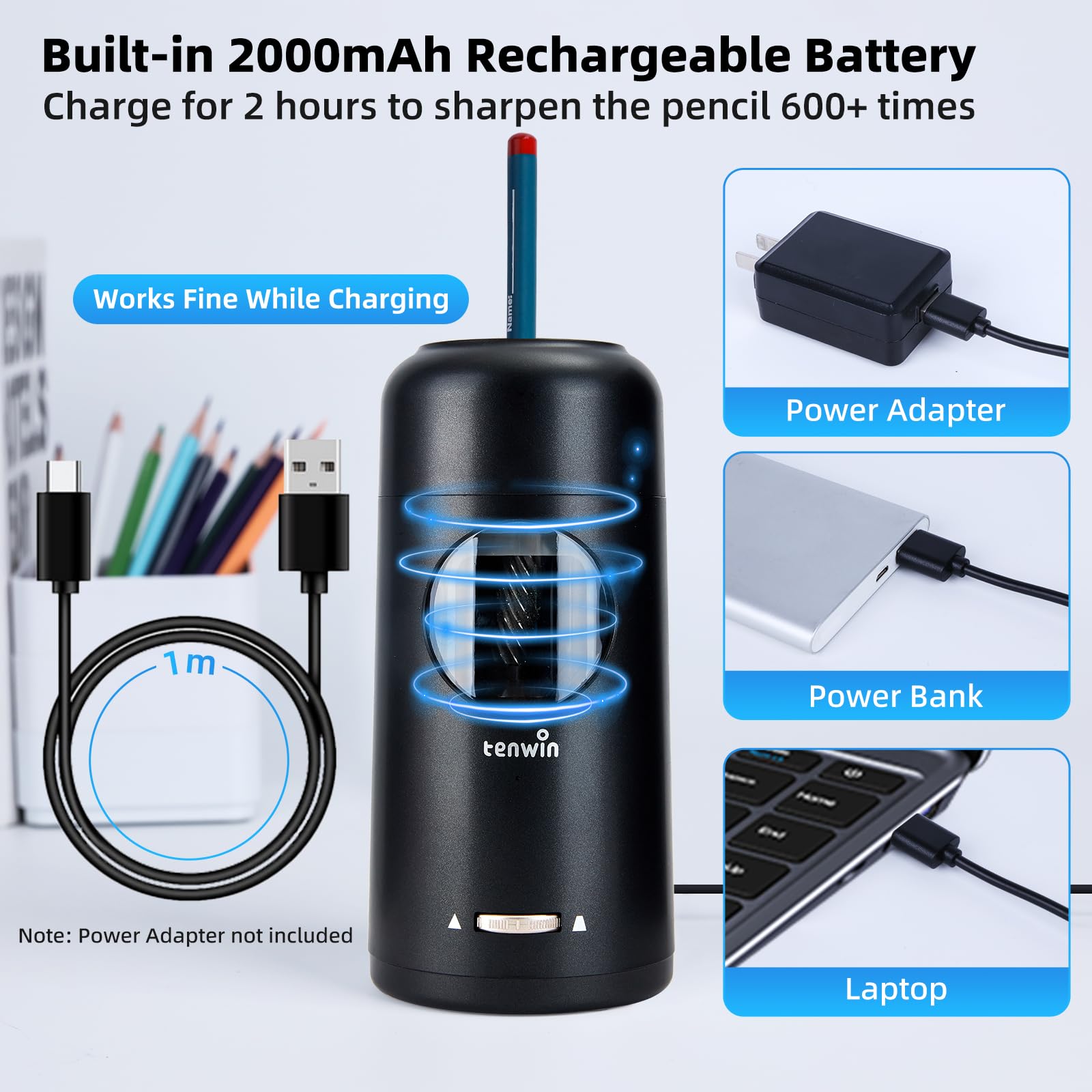 I nostri 10 migliori Temperamatite Elettrico Ricaricabile Usb in