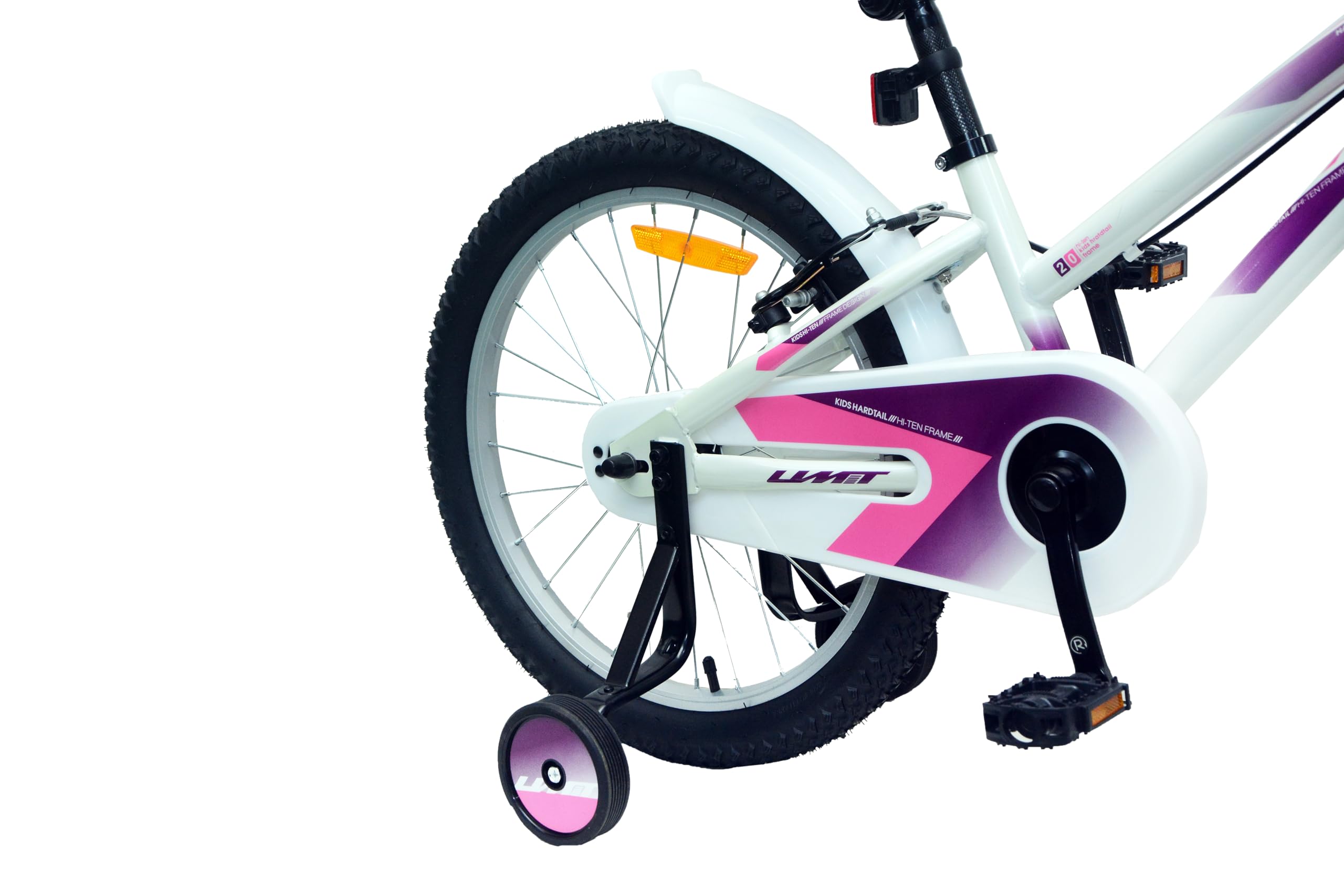 Bicicleta 20 Pulgadas niña | Bicicleta niña 6-9 años + Frenos V-Break + Estabilizadores + Cuadro Acero | Segura y Resistente