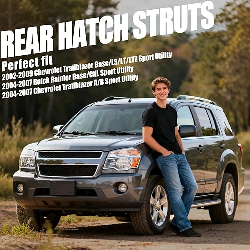 Miniatura 2 de Resortes a gas traseros para cajuela, 2 unidades