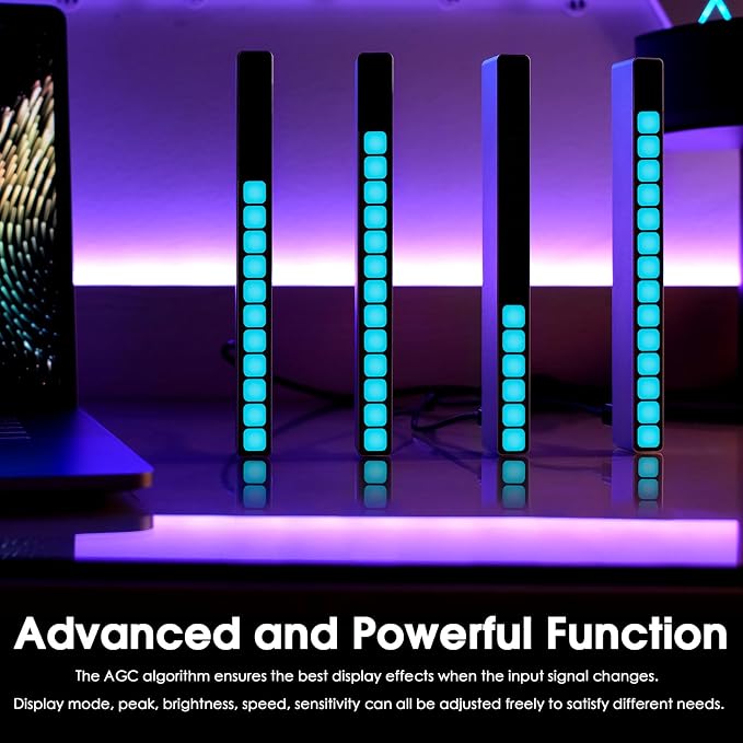 Medidor de Nivel de Música Douk Audio con Visualizador LED miniatura 5
