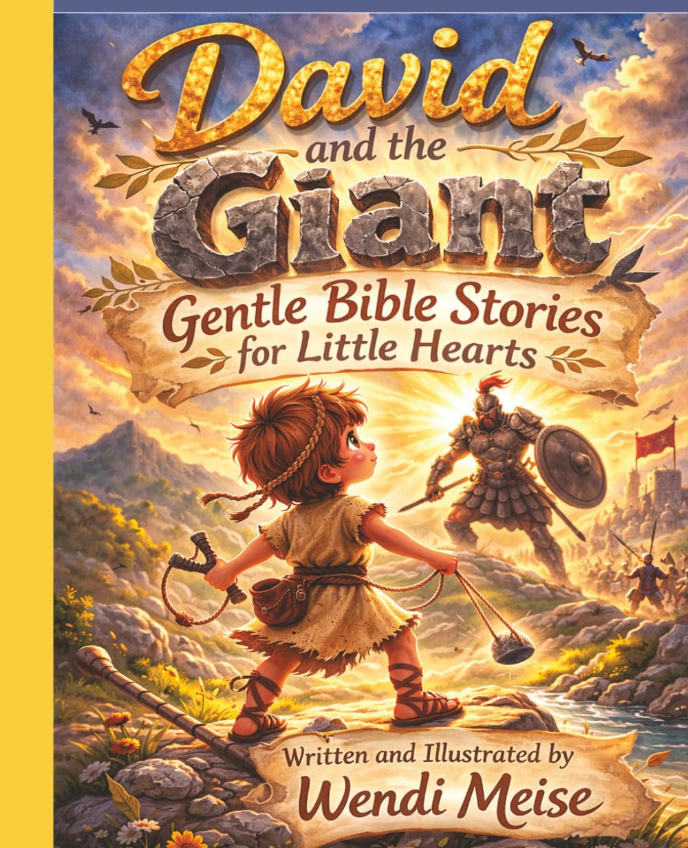 David and the Giant: A Gentle Bible Story for Little Hearts About Courage, Trusting God, and Facing Big Challenges: A Children's Picture Book About ... stories for quiet, cozy moments.)