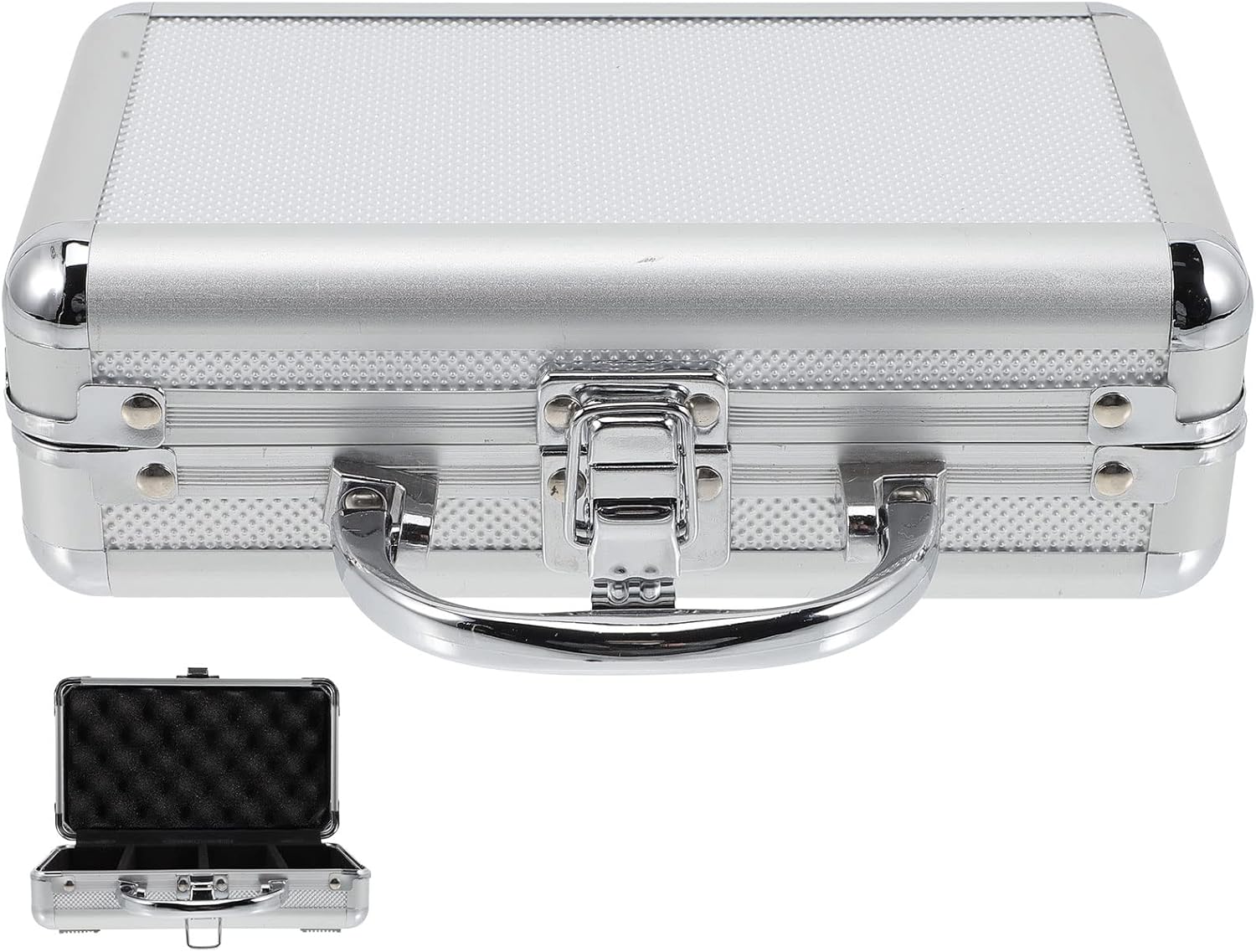 LUOZZY Alloy Poker Chip Case Large Capacity Poker Chip