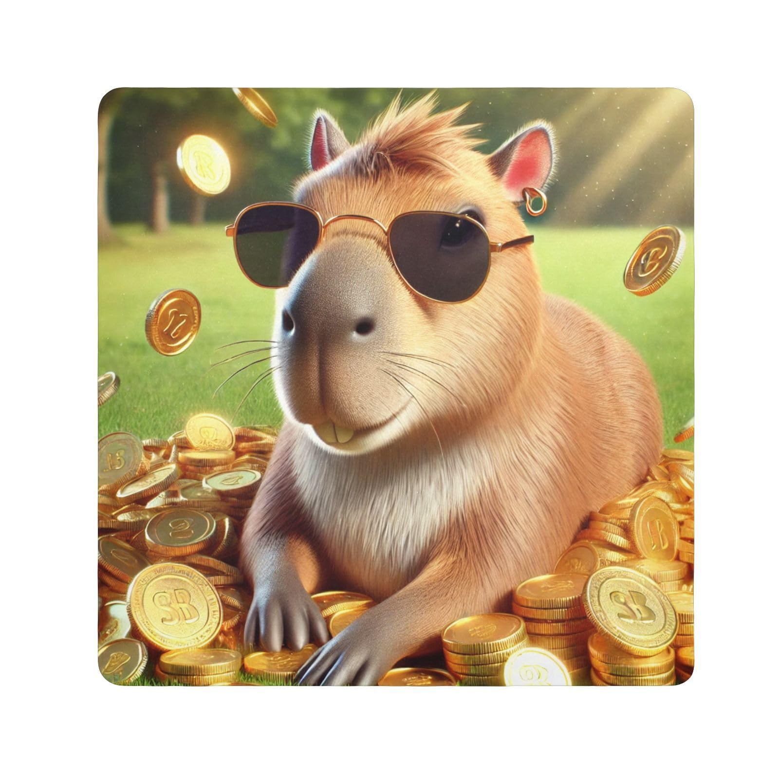 Joko Ivery Capybara Coins Self-adhesive Cloth 17.7