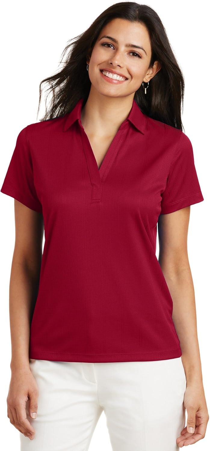 Port Authority Women's Performance Fine Jacquard Polo Shirt